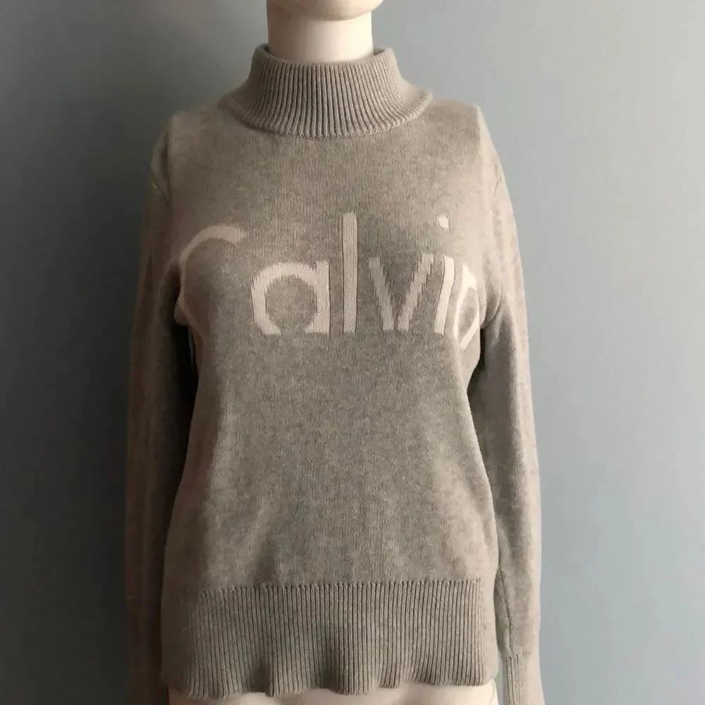 Calvin Klein Crew Neck Grey Sweater